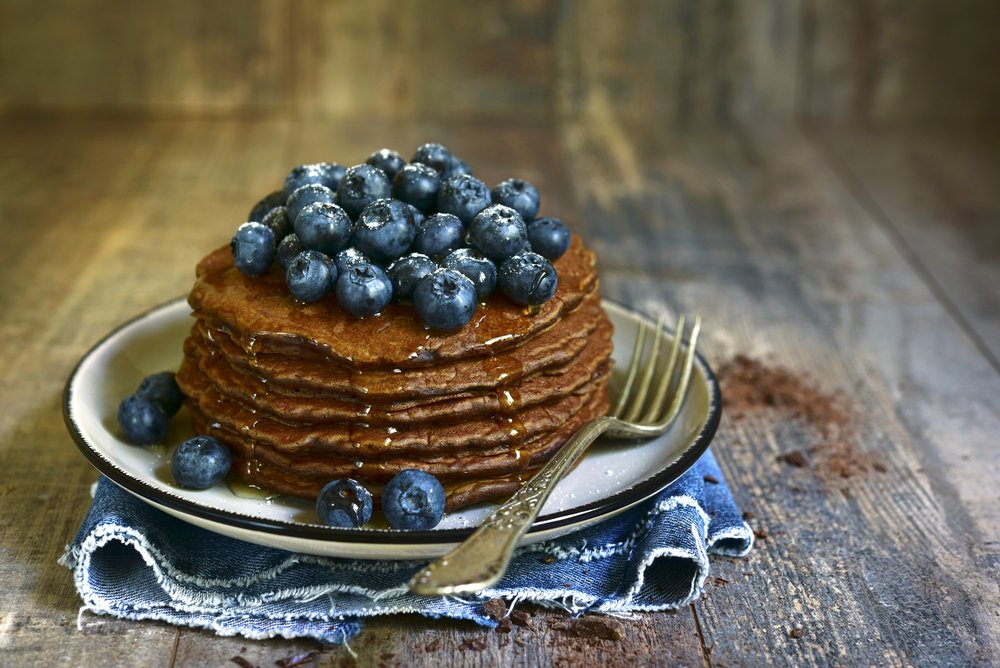 Vegan Chocolate Pancakes | 