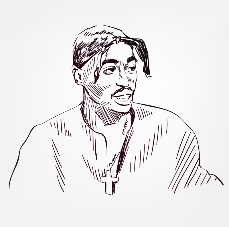 Tupak Shakur: A Brief History of Hip Hop’s Biggest Legend | Shutterstock