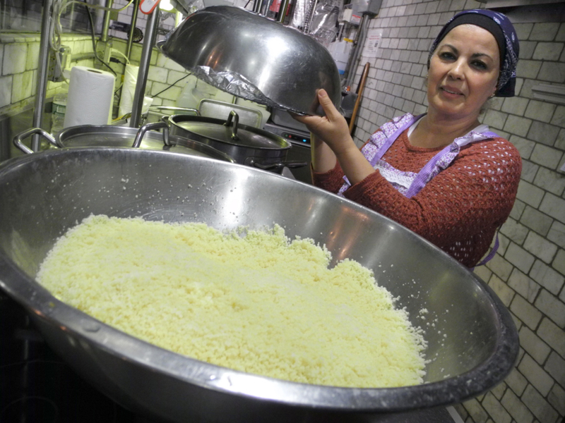 Food Made With Love – A Restaurant Run by Nonnas of the World | Alamy Stock Photo