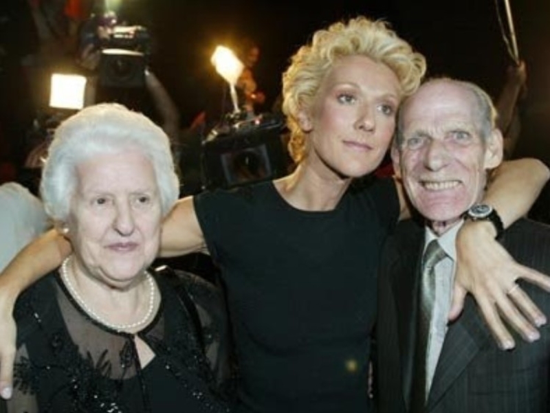 celine dion family