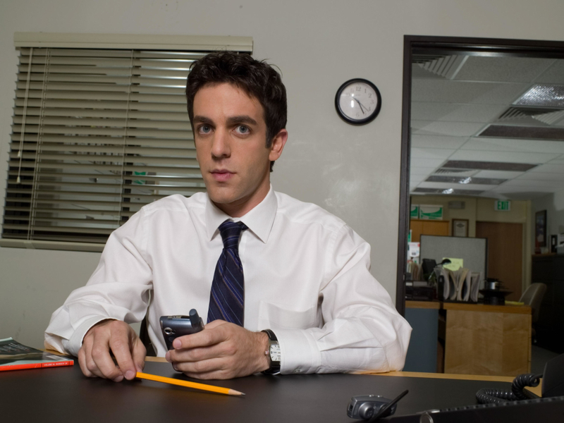 BJ Novak on The Office | Alamy Stock Photo