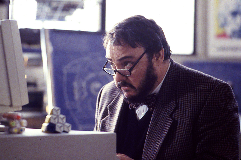 John Rhys-Davies on Sliders | Alamy Stock Photo