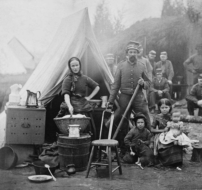 Union Army Laundress in Washington D.C. | Getty Images Photo by Apic