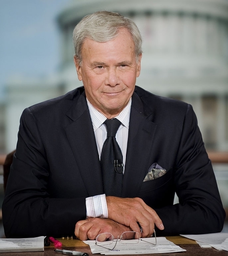 Tom Brokaw – $8m | Getty Images Photo by Brendan Smialowski/Meet the Press