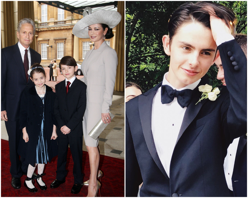 Dylan Douglas — Catherine Zeta-Jones & Michael Douglas’ Son | Getty Images Photo by Lewis Whyld - WPA Pool & Instagram/@catherinezetajones