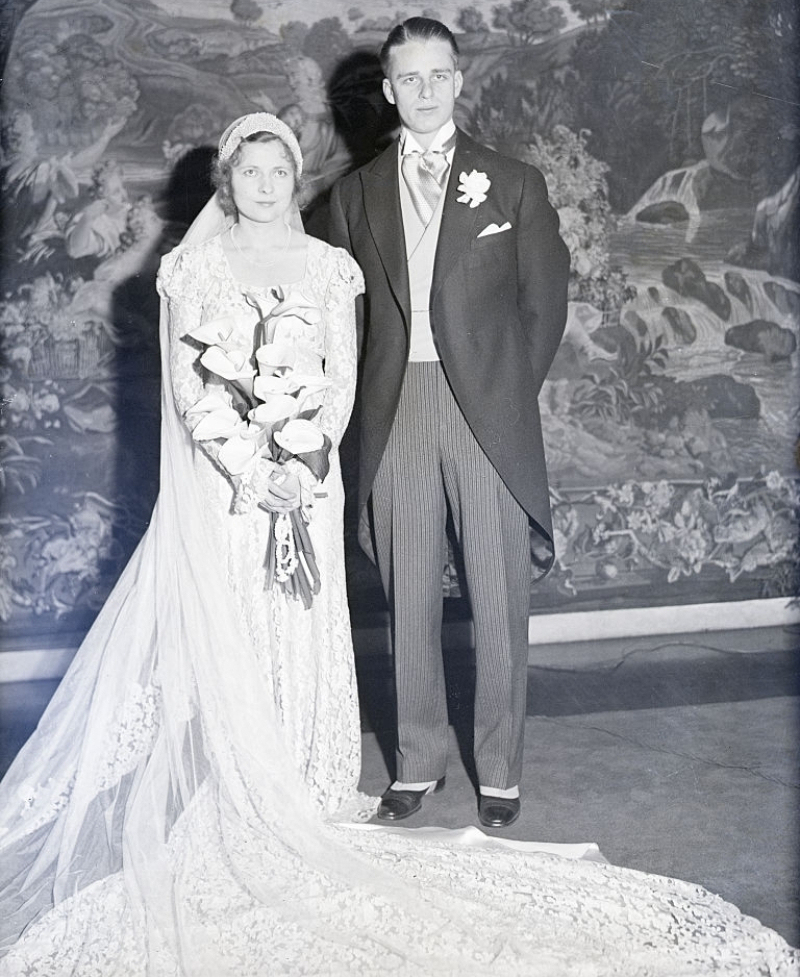 Elliott Roosevelt and Elizabeth Browning Donner | Getty Images Photo by Bettmann