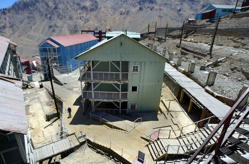 The Ghost Town of Sewell, Chile | Alamy Stock Photo