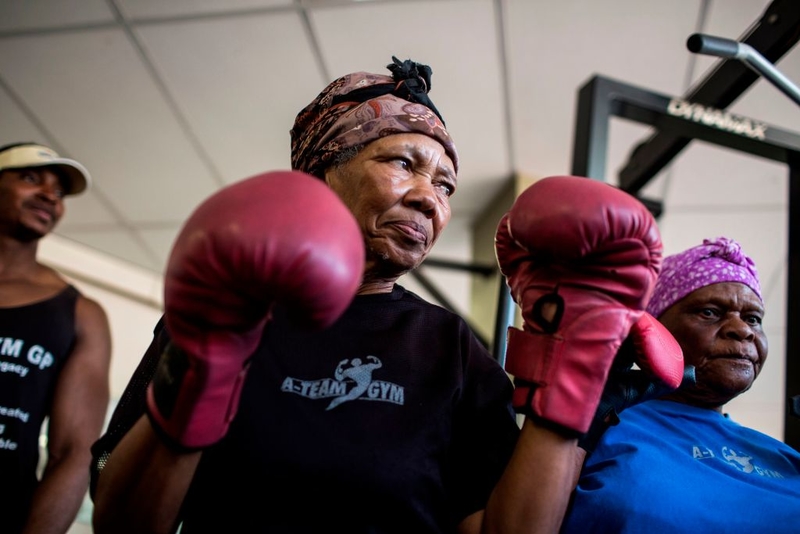 How South Africa S Boxing Grannies Stay Fit