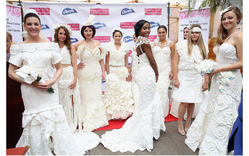 Toilet Paper the Bride! | Getty Images Photo by Robin Marchant