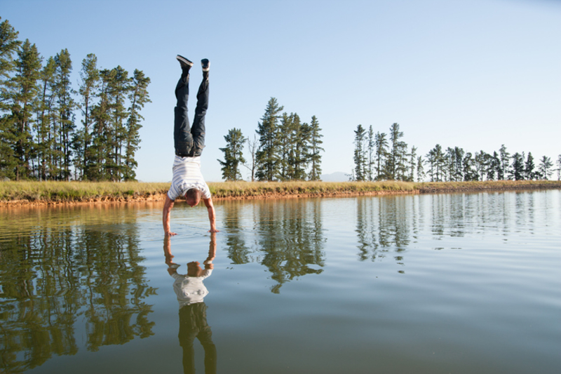 The Walk On Water Trick | Getty Images Photo by Martin Barraud