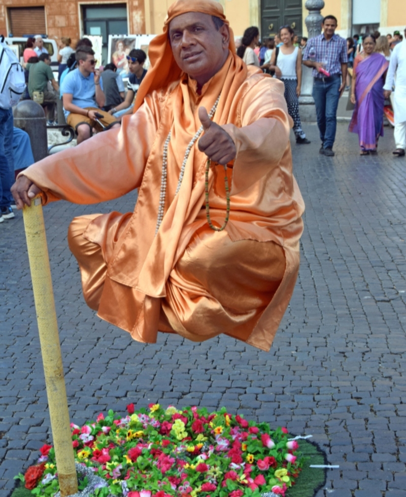 The Levitating Man | Alamy Stock Photo by Ira Berger