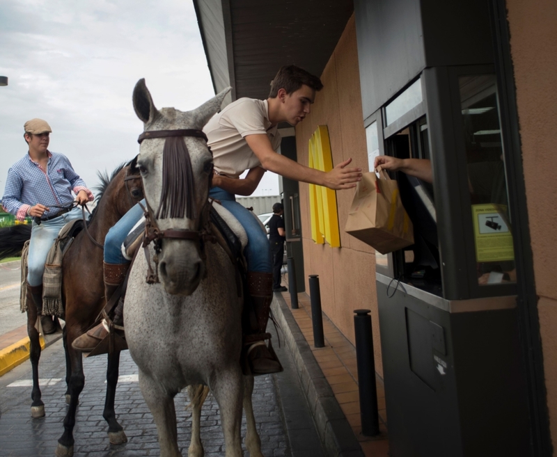 Trot-thru | Getty Images Photo by JORGE GUERRERO/AFP