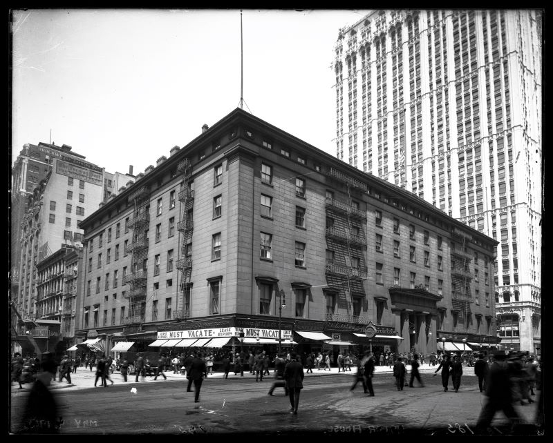 Astor House, NYC | Getty Images Photo by H.N. Tiemann/The New York Historical Society