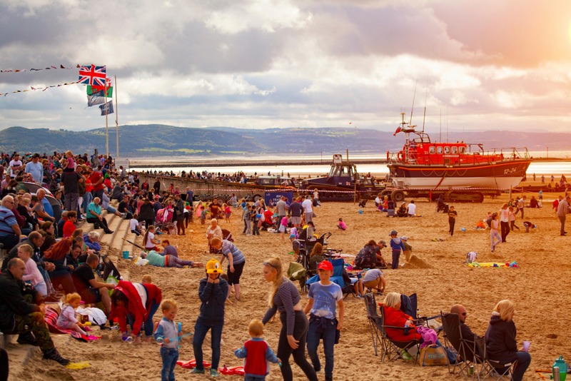 Ocean Beach, Rhyl | Alamy Stock Photo by DGDImages