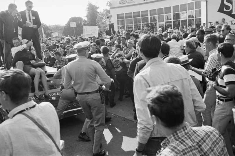 The Angels Take on Vietnam Protesters | Getty Images Photo by Bettmann