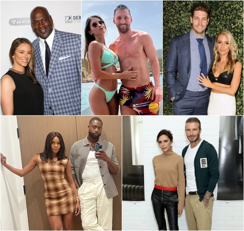 The Right-Hand Women Beside Your Favorite Athletes | Getty Images Photo by Gabe Ginsberg/FilmMagic & Jason LaVeris & Darren Gerrish/WireImage & Instagram/@antonelaroccuzzo & @gabunion