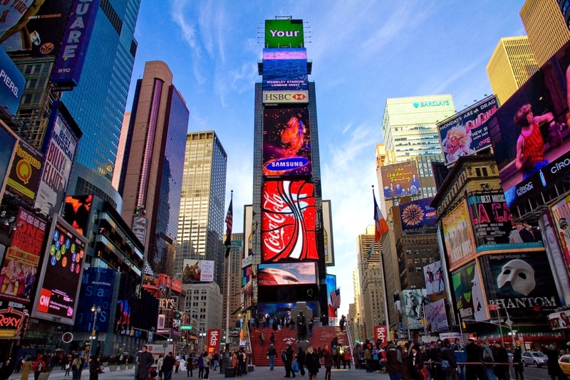 Massive Billboards Empty Building | Diana Beato/Shutterstock