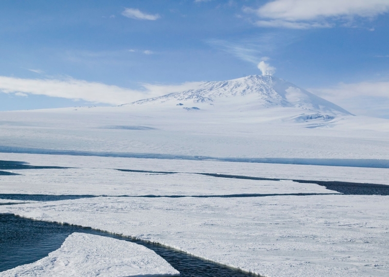 A Frozen Volcano | Getty Images Photo by Fuse