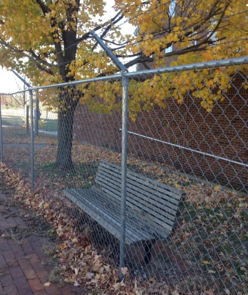 A Bench With a View...of Nothing | Imgur.com/OwRrhz5