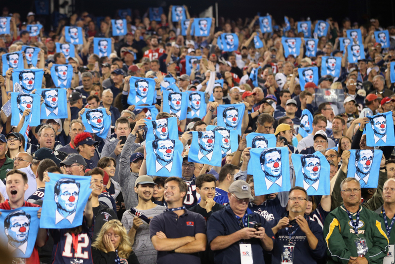 Roger Goodell’s Big Top | Getty Images Photo by Maddie Meyer