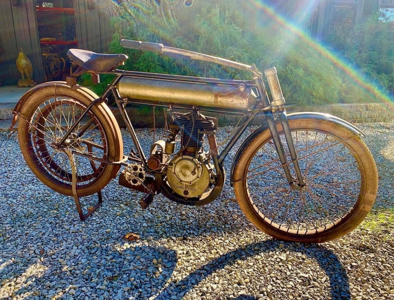 The Motorcycle from 1910 | Instagram/@mikewolfeamericanpicker