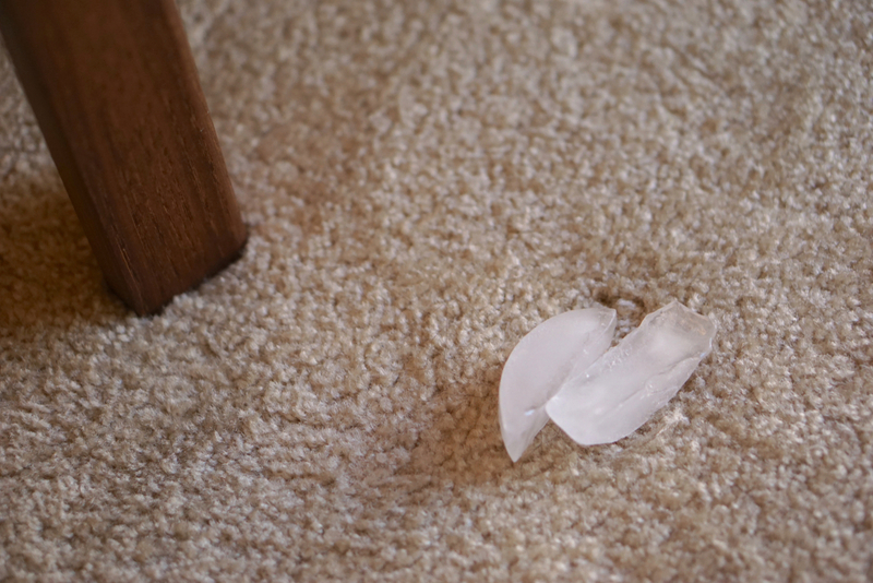 Cure Carpet Dents with Ice Cubes | Shutterstock Photo by Sasima