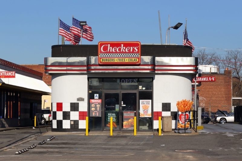 Checkers | Alamy Stock Photo by Robert K. Chin - Storefronts 