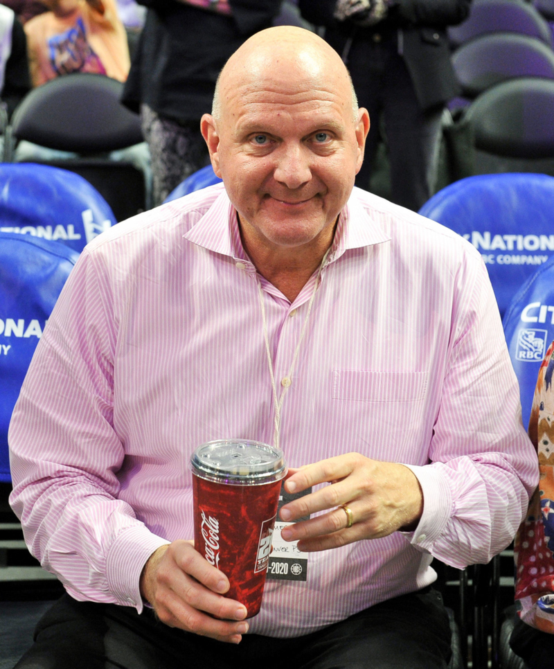 Steve Ballmer | Getty Images Photo by Allen Berezovsky