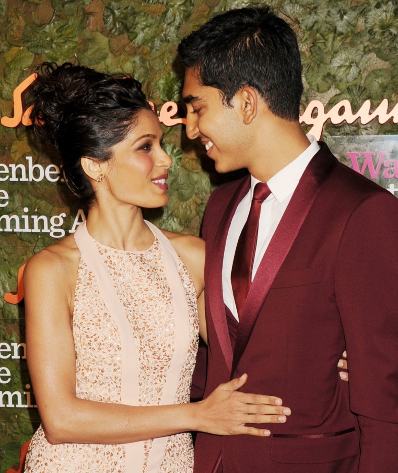 Dev Patel and Freida Pinto | Getty Images Photo by Jeffrey Mayer/WireImage