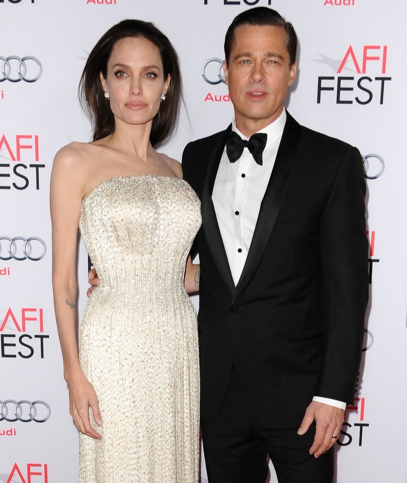 Angelina Jolie and Brad Pitt | Getty Images Photo by Jason LaVeris/FilmMagic