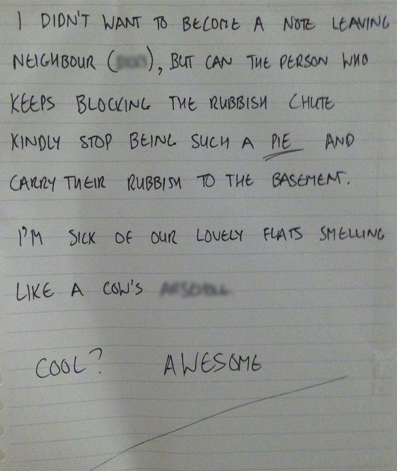 Are You a Note-Leaving Neighbor? | Imgur.com/9JyucpZ