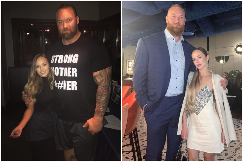 Hafþór Júlíus Björnsson –Kelsey Henson | Instagram/@kelc33