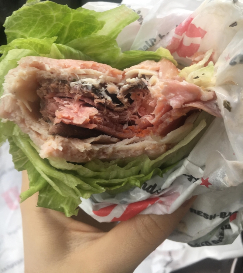 Jimmy John's: the Gargantuan | Reddit.com/vdgift