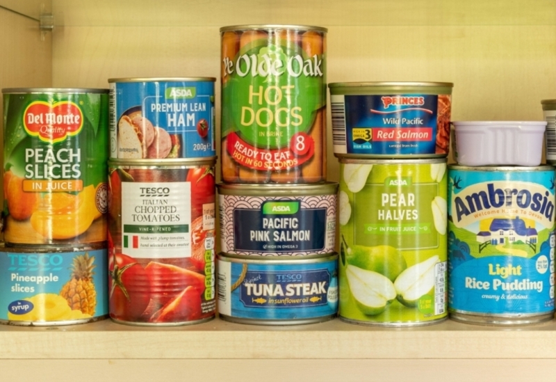 Eating Too Many Canned Foods | Alamy Stock Photo