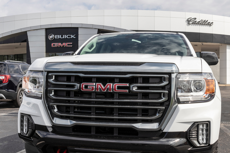 The 2021 GMC Canyon's Price Tag Isn't Worth It | Jonathan Weiss/Shutterstock