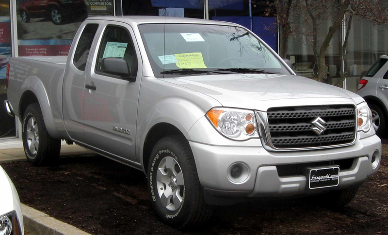 The Suzuki Equator Was a Nissan Frontier | Alamy Stock Photo by Car Collection