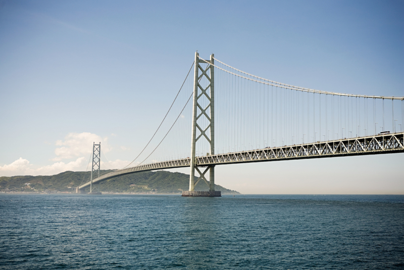 Akashi Kaikyō Bridge - Japan | Alamy Stock Photo by IS2009-03/Cultura Creative RF 