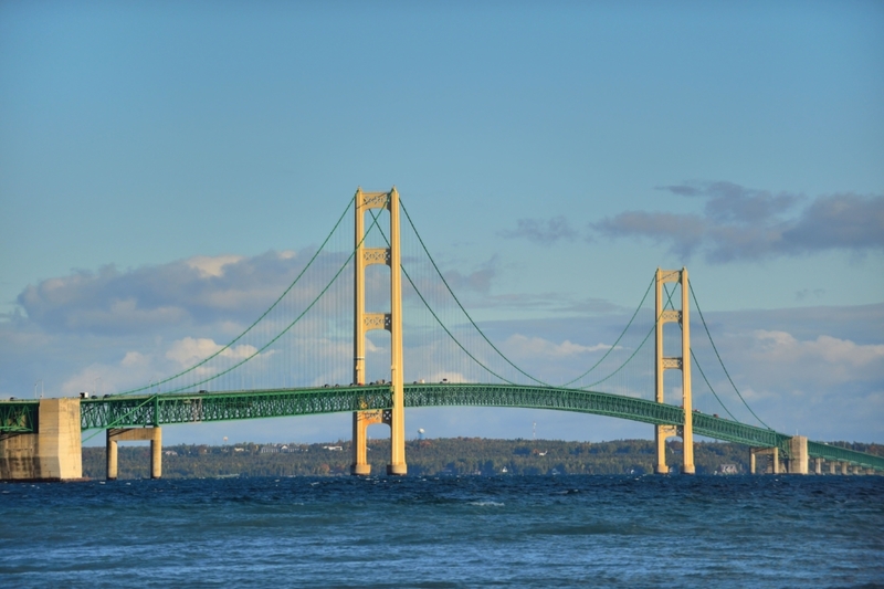 Mackinac Bridge -  Michigan | Alamy Stock Photo by Bruce Leighty 