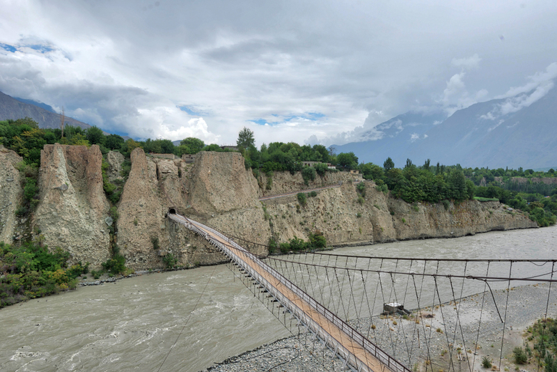 Danyore Suspension Bridge, Pakistan | Shutterstock Photo by Lukas Bischoff Photograph