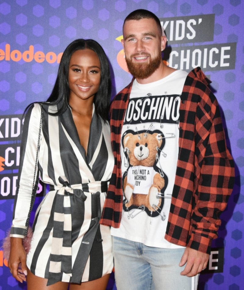 Travis Kelce & Kayla Nicole | Getty Images Photo by Jon Kopaloff