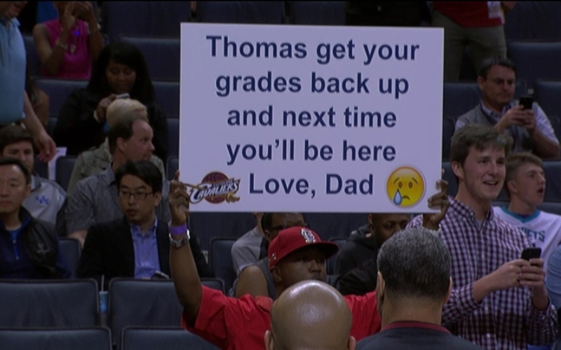 Get Your Grades Up, Thomas! | Imgur.com/UvTpEgA