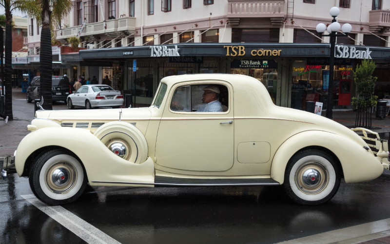 1936 Packard Super Eight Coupe | Alamy Stock Photo by Ambling Images