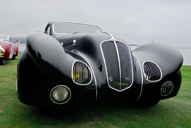 1936 Delahaye 135 Competition Court Figoni et Falaschi Coupe | Alamy Stock Photo by Paul Collis