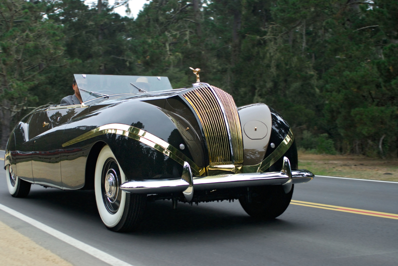 1939 Rolls-Royce Phantom III Labourdette Vutotal Cabriolet | Alamy Stock Photo by Paul Collis