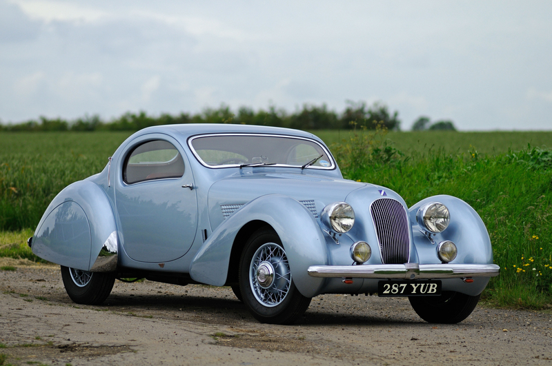 Talbot Lago T23 Teardrop Coupe | Alamy Stock Photo by Rob Scorah