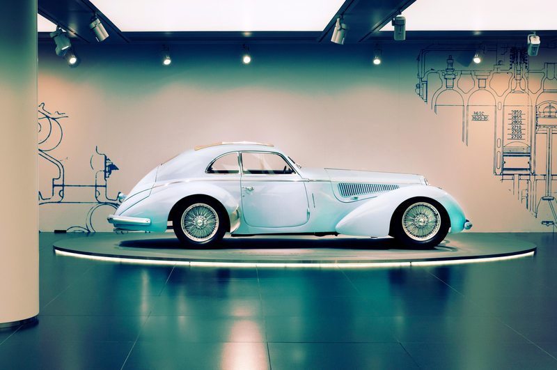 1938 Alfa Romeo 8C 2900B Lungo Spyder | Alamy Stock Photo by Goddard on the Go