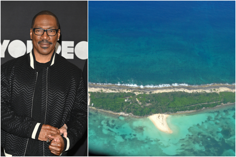 Eddie Murphy - Long Cay, Bahamas | Shutterstock & Flickr Photo by James St. John