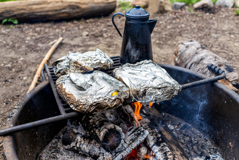 Repel Insects With Aluminum | Alamy Stock Photo