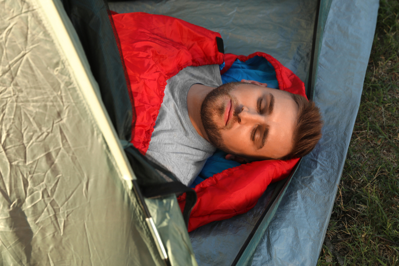 Aluminum Can Keep Your Sleeping Bag Dry | Shutterstock