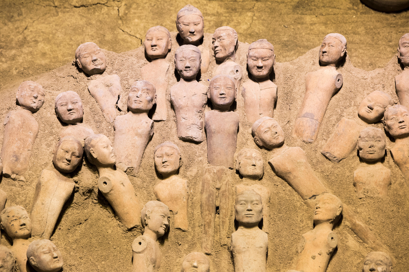 The Tomb of Emperor Wen of Han | Alamy Stock Photo by Arthur Greenberg